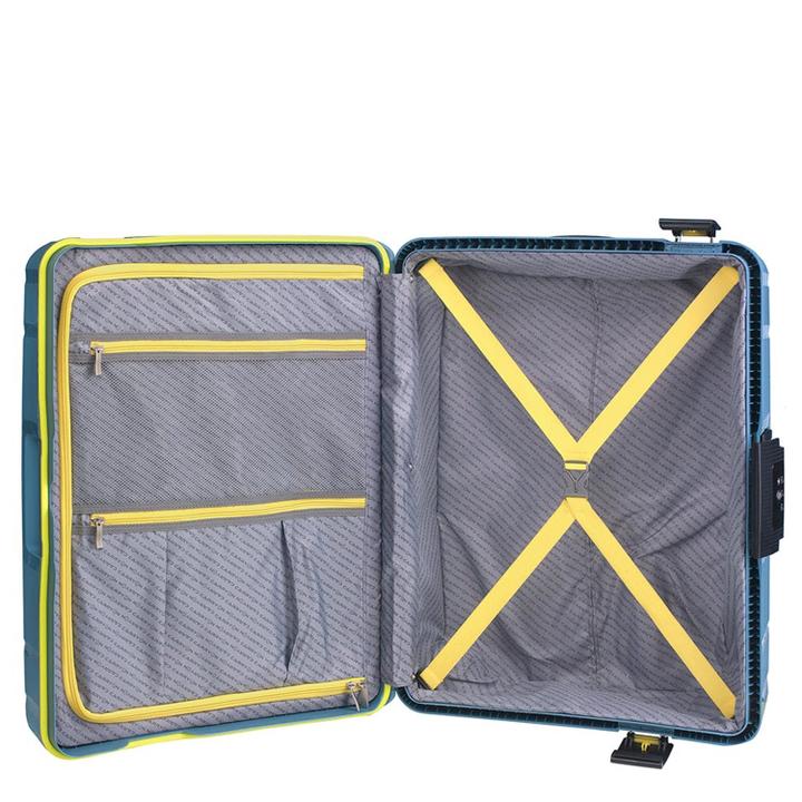 Daniel Ray CarryOn Steward Trolley 75 Ice Blue