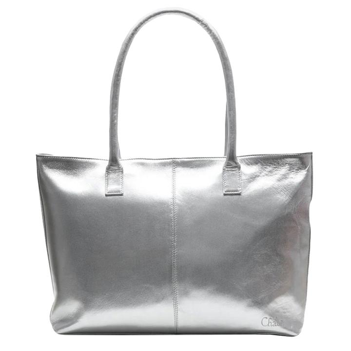 daniel ray Chabo Metallic Shopper metallic silver