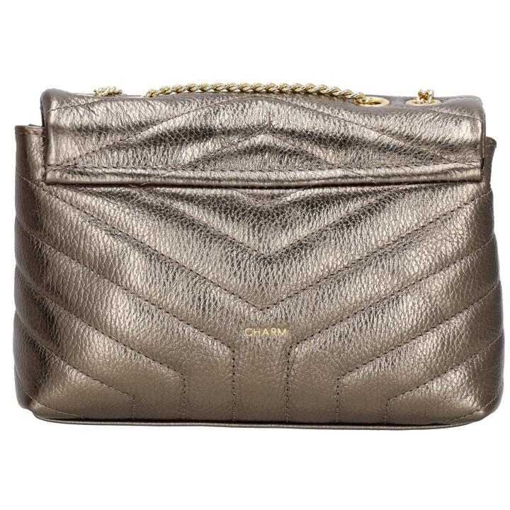 Daniel Ray Charm London Anna Shoulderbag Pewter