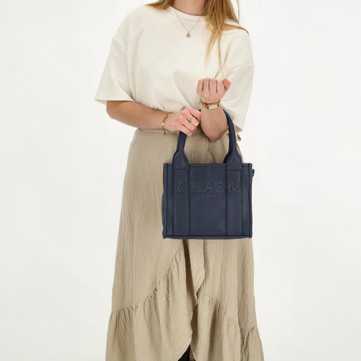 Daniel Ray Charm London Bond Handbag Blue