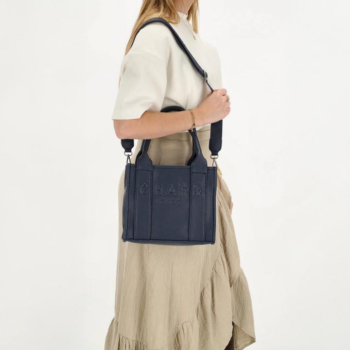 Daniel Ray Charm London Bond Handbag Blue