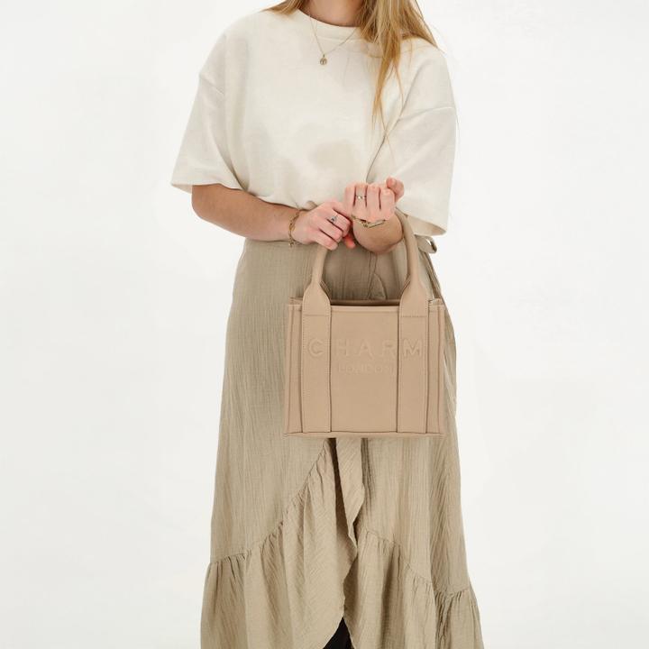 Daniel Ray Charm London Bond Handbag Sand