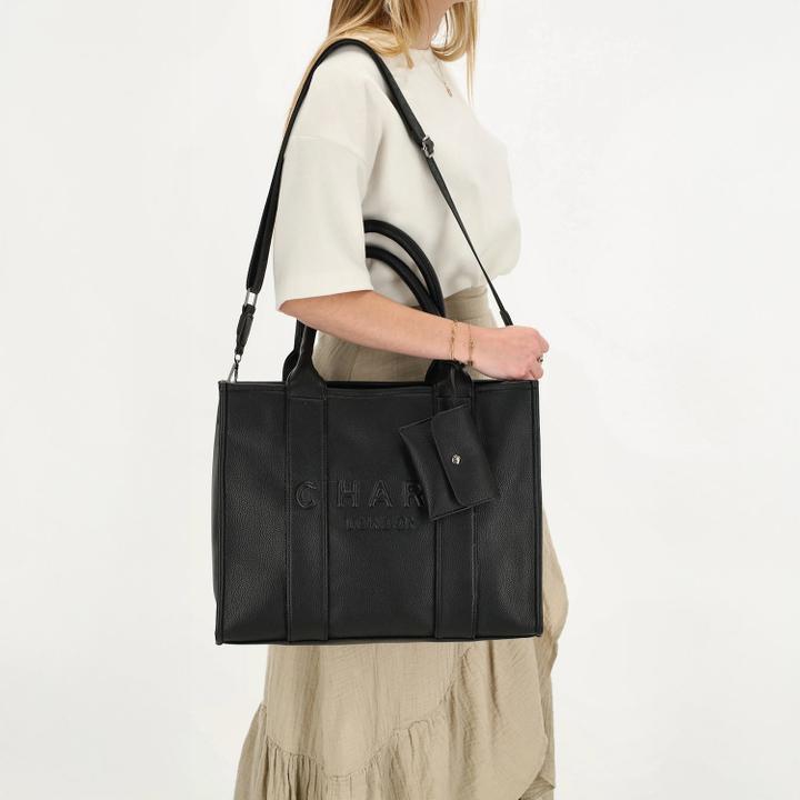 Daniel Ray Charm London Bond Laptopbag Black