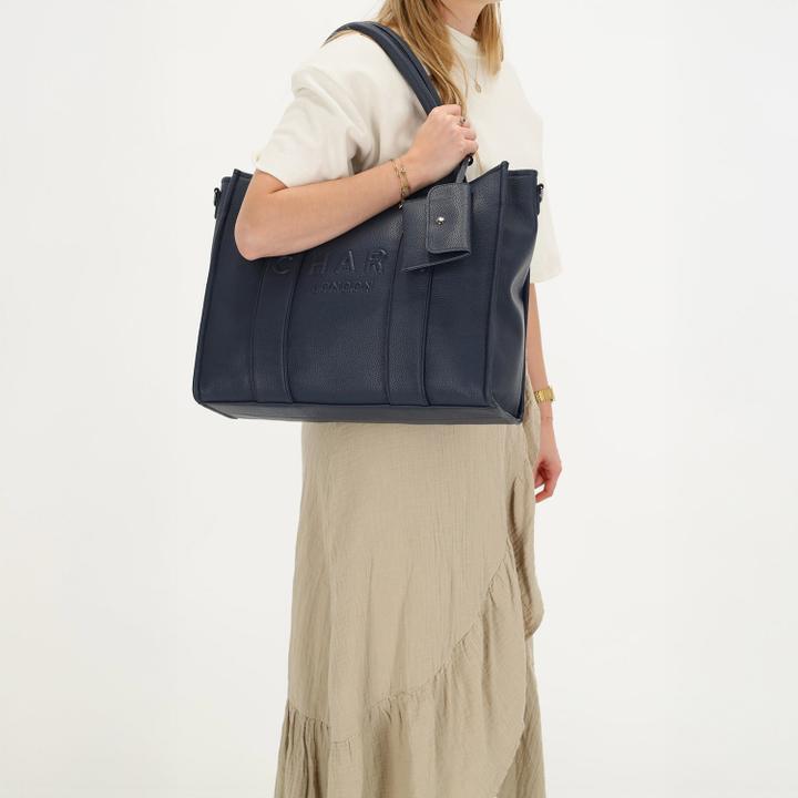 Daniel Ray Charm London Bond Laptopbag Blue