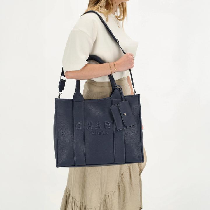 Daniel Ray Charm London Bond Laptopbag Blue