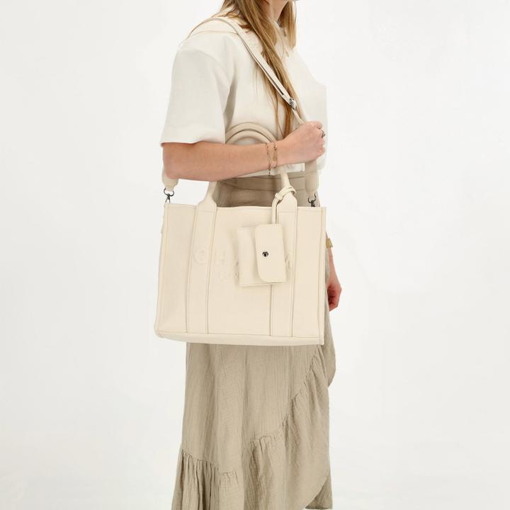 Daniel Ray Charm London Bond Shopper Broken White