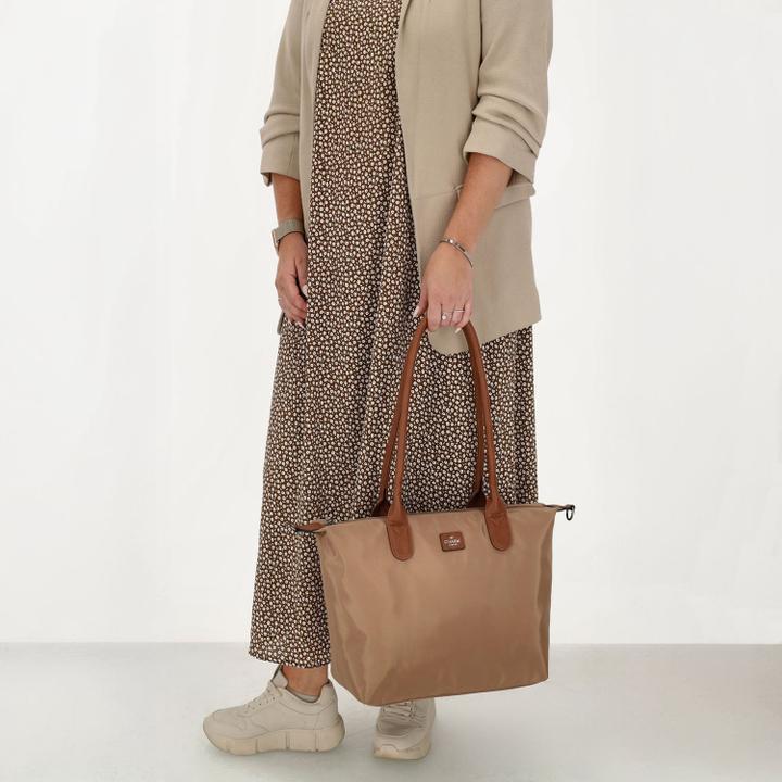 Daniel Ray Charm London Buckingham Shopper Taupe