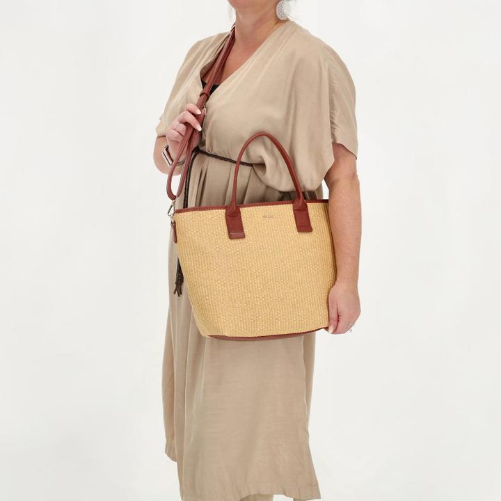 Daniel Ray Charm London Cadorna Handbag Cognac