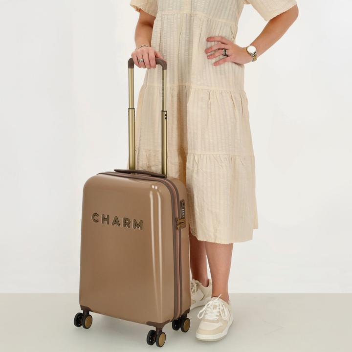 Daniel Ray Charm London Capetown Trolley S Taupe