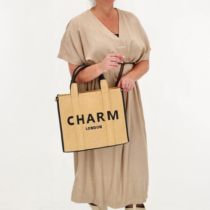 Daniel Ray Charm London Harrow Handbag Zand