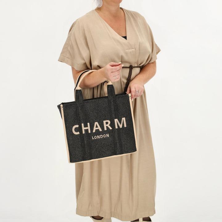 Daniel Ray Charm London Harrow Handbag Zwart