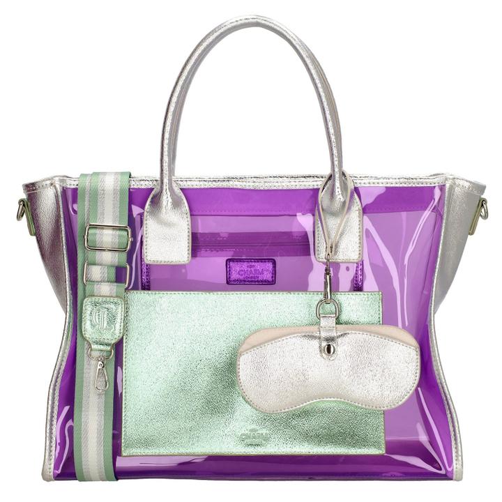 daniel ray Charm London La Marina Shopper paars