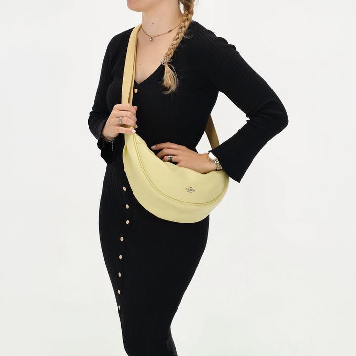 Daniel Ray Charm London Lupin Shoulderbag Geel