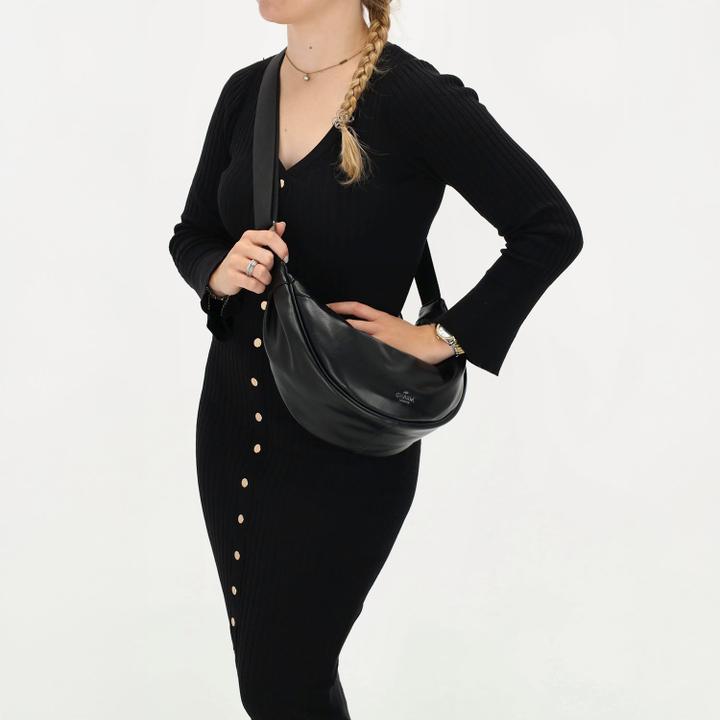 Daniel Ray Charm London Lupin Shoulderbag Zwart