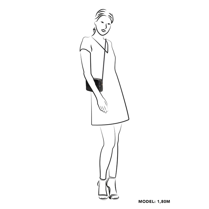 Daniel Ray Charm London Midwood Crossbody Navy