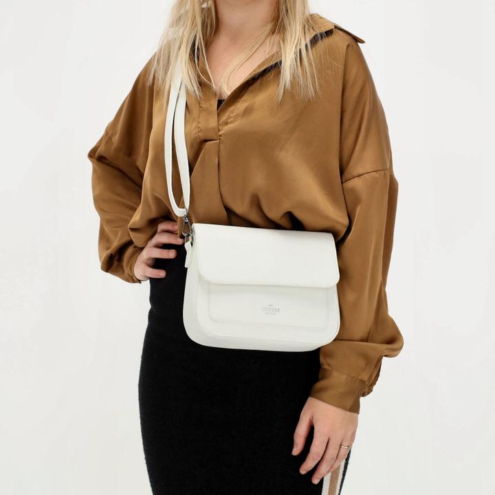 Daniel Ray Charm London New York Shoulderbag White