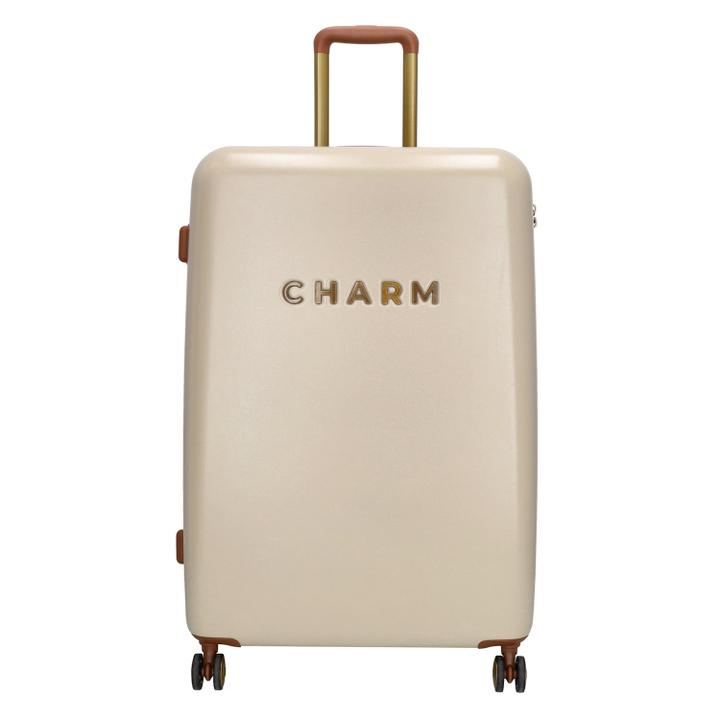 Daniel Ray Charm London Travel Trolley Set Beige