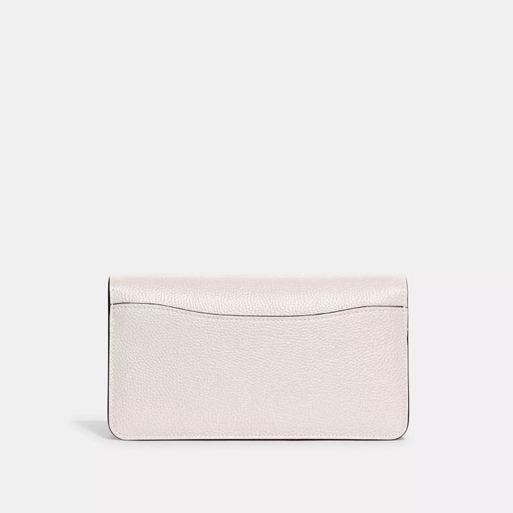 Daniel Ray Coach Tabby Chain Clutch Chalk