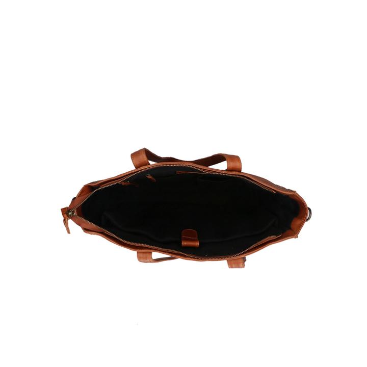 Daniel Ray DIMAGINI Lana Croco Workbag 15.6" Cognac