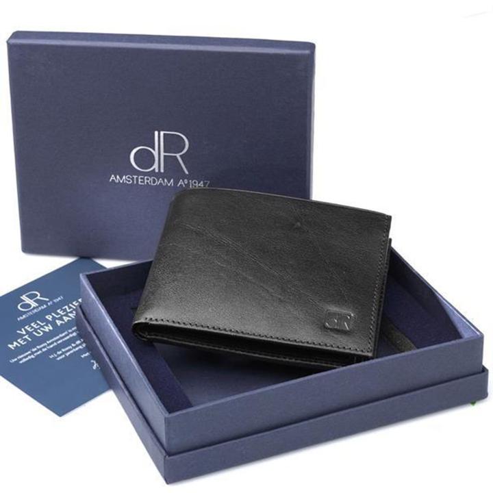 Daniel Ray DR Amsterdam Canyon Billfold Black