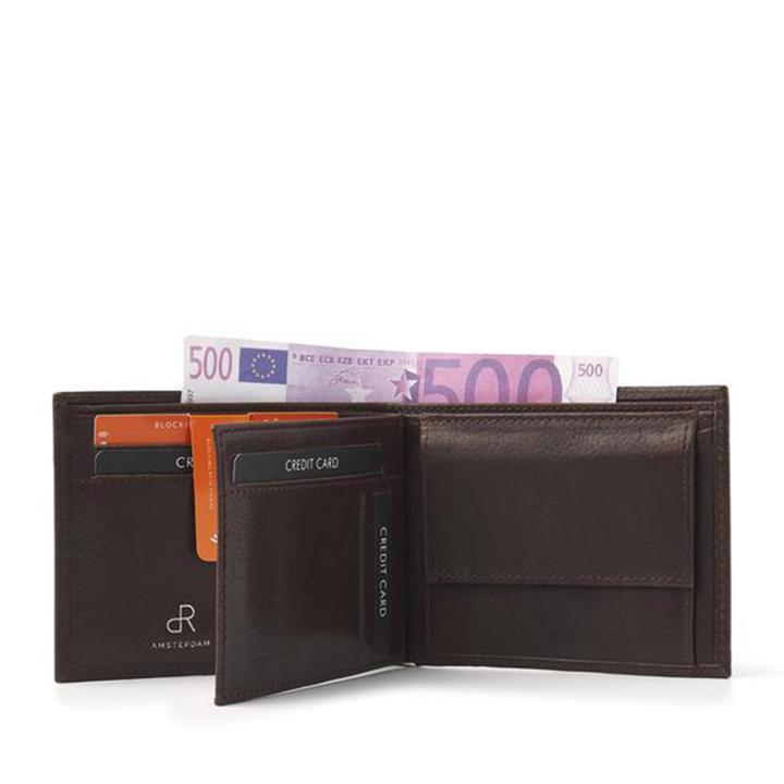 Daniel Ray DR Amsterdam Milan Billfold 28559 Brown