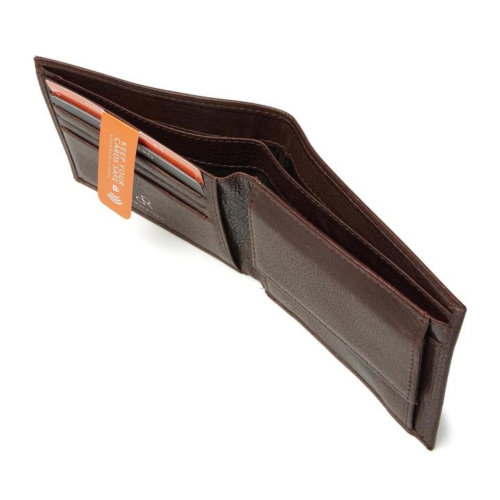 Daniel Ray DR Amsterdam Milan Billfold Brown