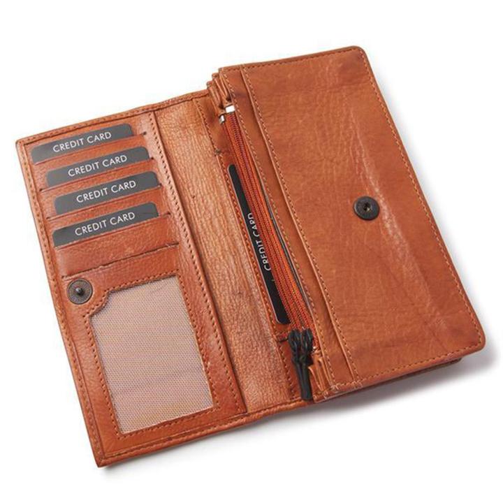 Daniel Ray DR Amsterdam Tampa Ladies Wallet Camel