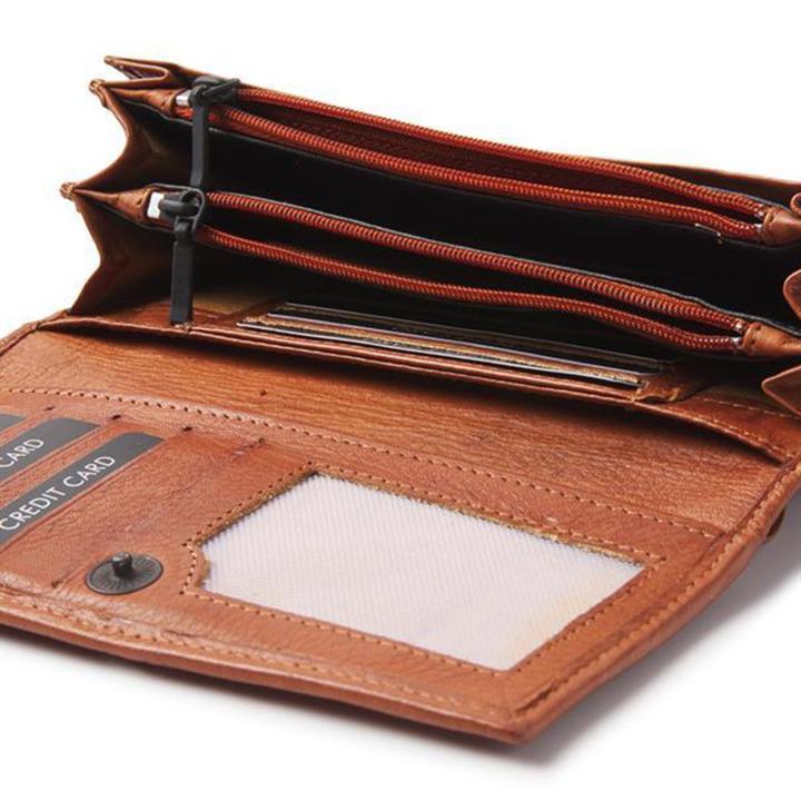 Daniel Ray DR Amsterdam Tampa Ladies Wallet Camel