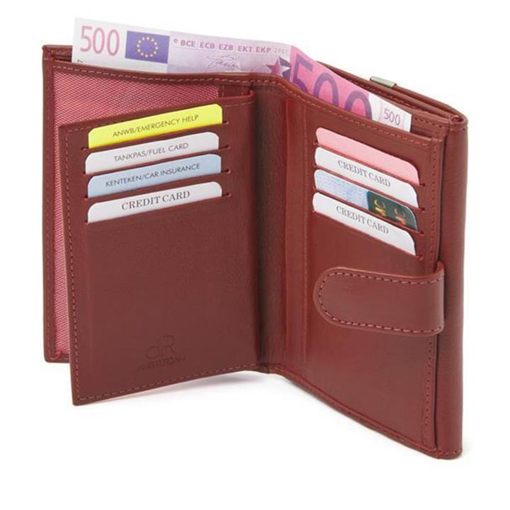 Daniel Ray DR Amsterdam Toronto Ladies Wallet Red