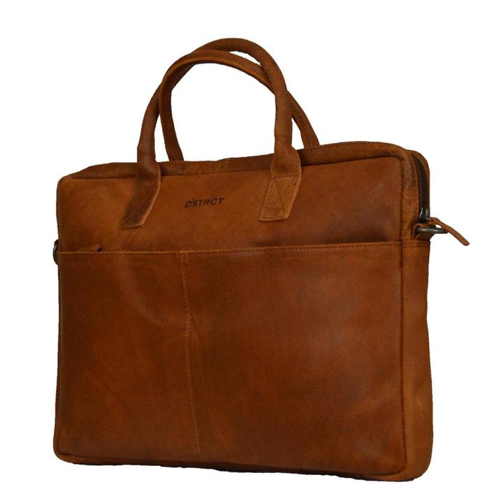 Daniel Ray DSTRCT Limited Laptoptas 17'' Cognac