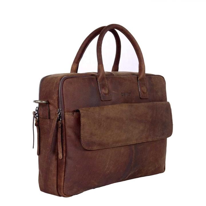 Daniel Ray DSTRCT Wall Street Workingbag 17" Brown