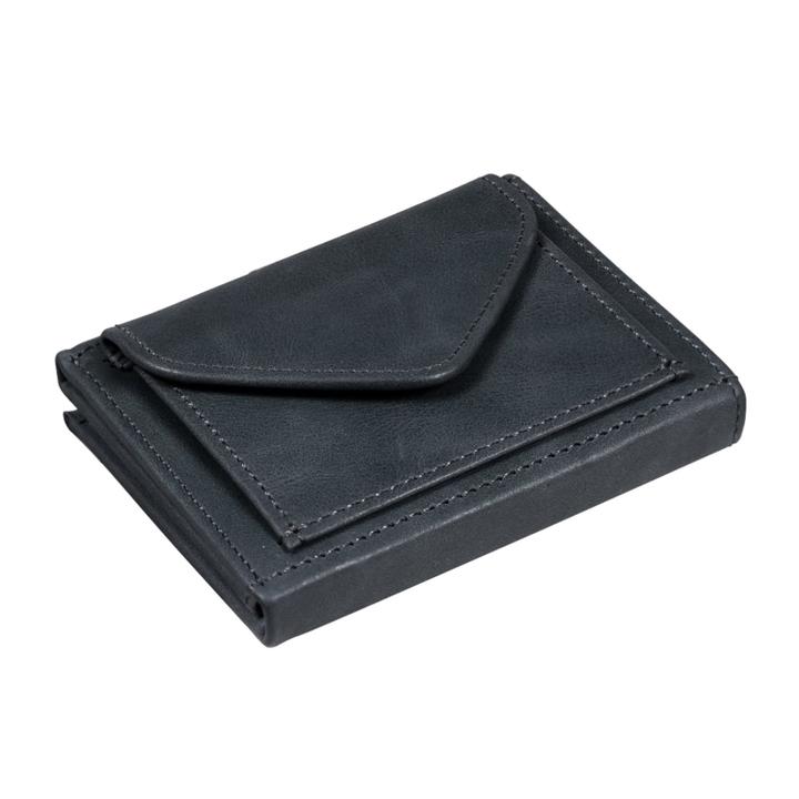 Daniel Ray Exentri Leather Multi Wallet Blue