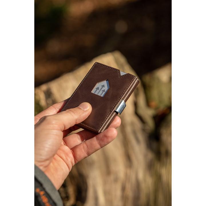 Daniel Ray Exentri Leather Wallet RFID Coffee