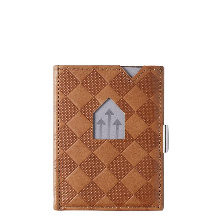 daniel ray Exentri Leather Wallet RFID sand chess