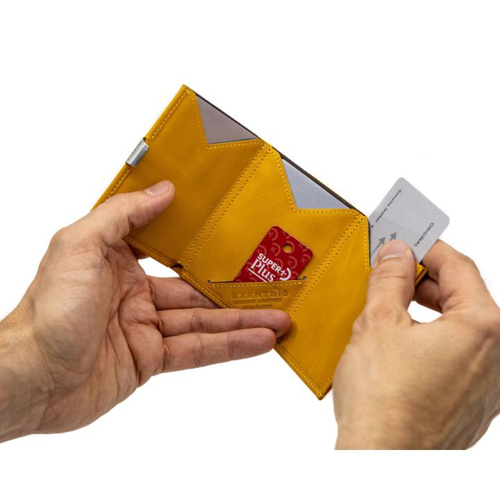 Daniel Ray Exentri Leather Wallet RFID Sunflower