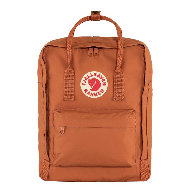 daniel ray Fjallraven Kanken terracotta brown