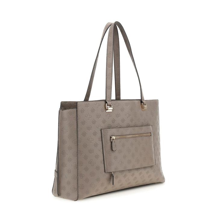 Daniel Ray Guess Zarela Shopper Tote Dark Taupe