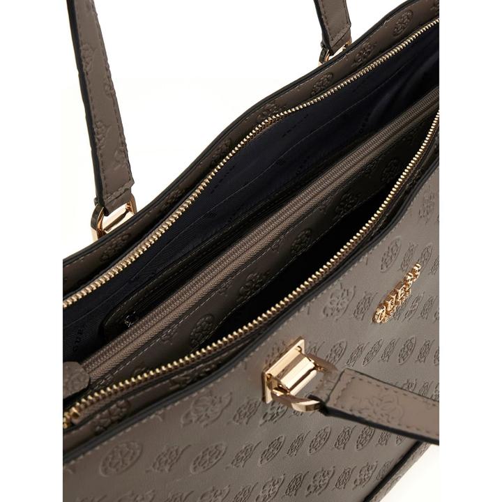 Daniel Ray Guess Zarela Shopper Tote Dark Taupe