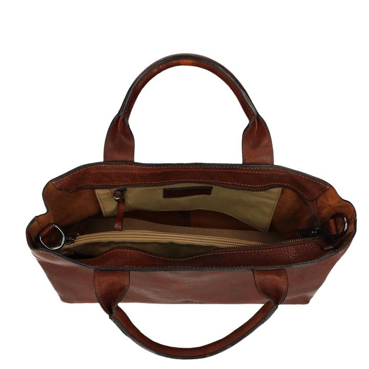 Daniel Ray Hide & Stitches Discover Handtas Bruin II