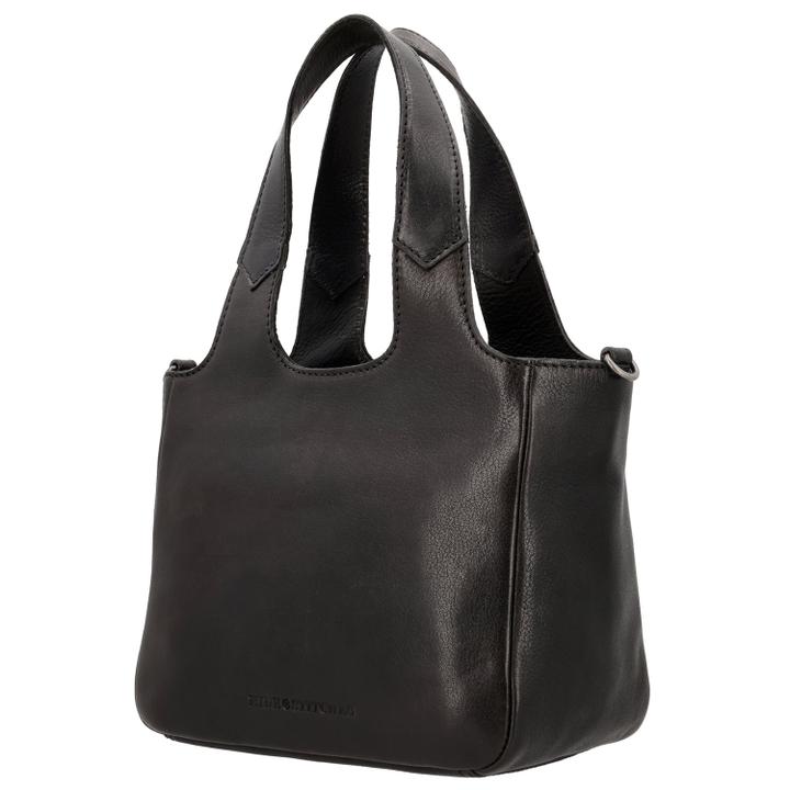Daniel Ray Hide & Stitches Earth Handbag Black
