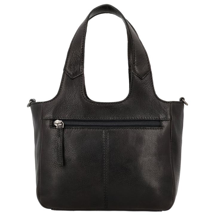 Daniel Ray Hide & Stitches Earth Handbag Black