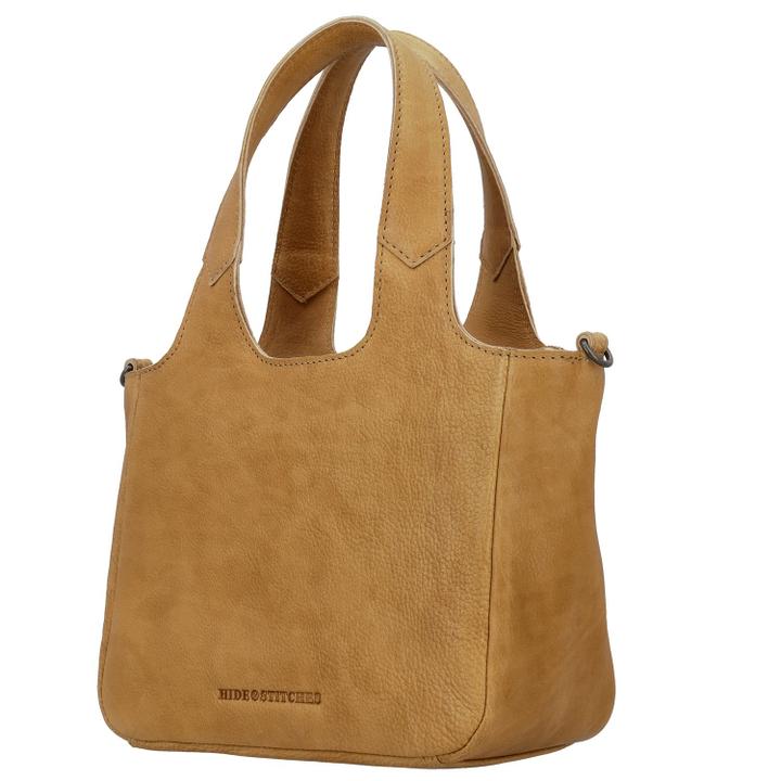 Daniel Ray Hide & Stitches Earth Handbag Sand