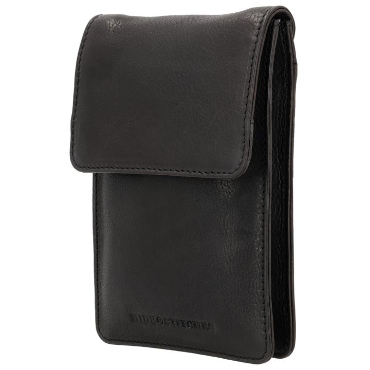 Daniel Ray Hide & Stitches Earth Phonebag Black