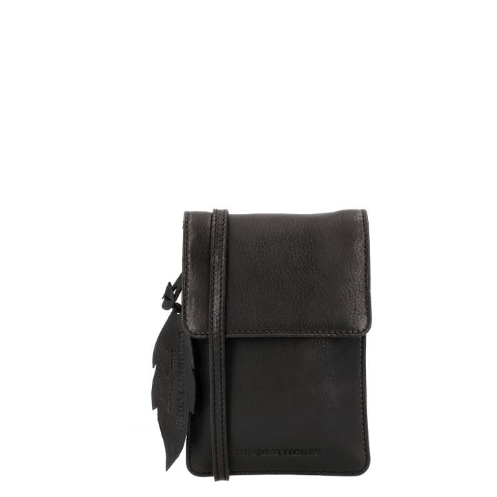 Daniel Ray Hide & Stitches Earth Phonebag Black