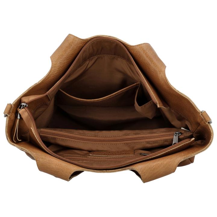 Daniel Ray Hide & Stitches Earth Shopper Brown