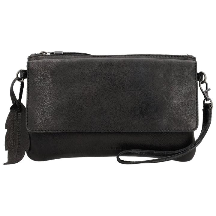Daniel Ray Hide & Stitches Earth Shoulderbag Black
