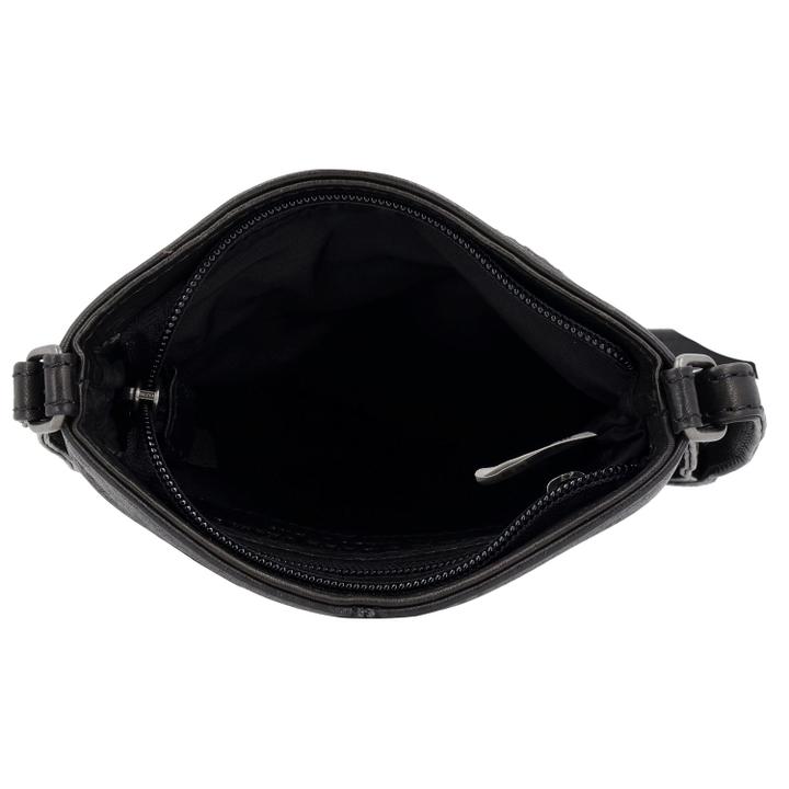 Daniel Ray Hide & Stitches Earth Shoulderbag Black
