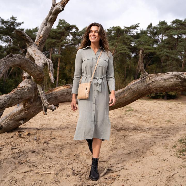 Daniel Ray Hide & Stitches Earth Shoulderbag Sand