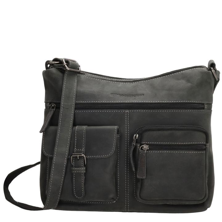 Daniel Ray Hide & Stitches Idaho Shoulderbag Black
