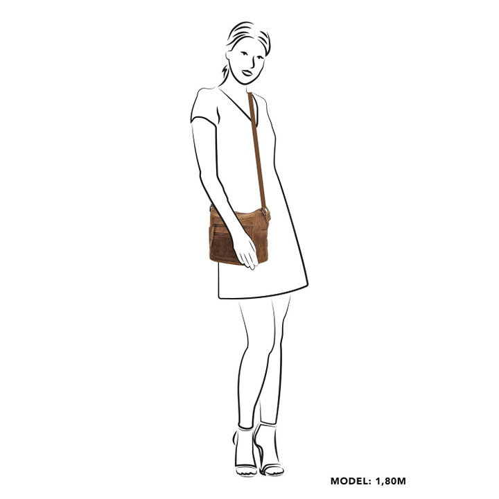 Daniel Ray Hide & Stitches Idaho Shoulderbag Brown